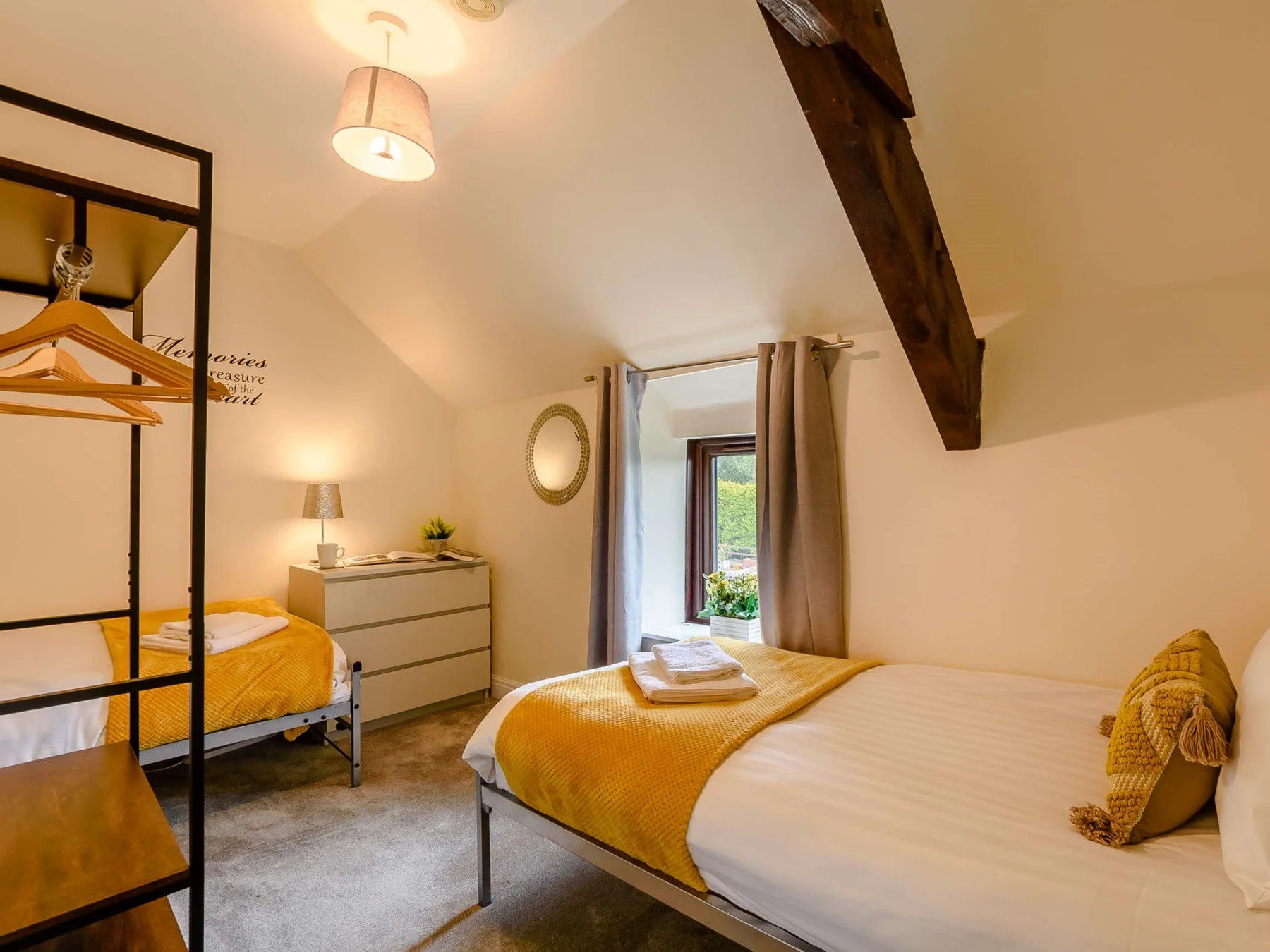 Comfortable double bedroom